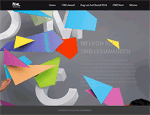 Tablet Screenshot of cmd-leeuwarden.nl